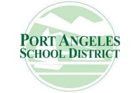 round logo reading Port Angeles School District