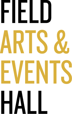 logo for field arts & Events Hall