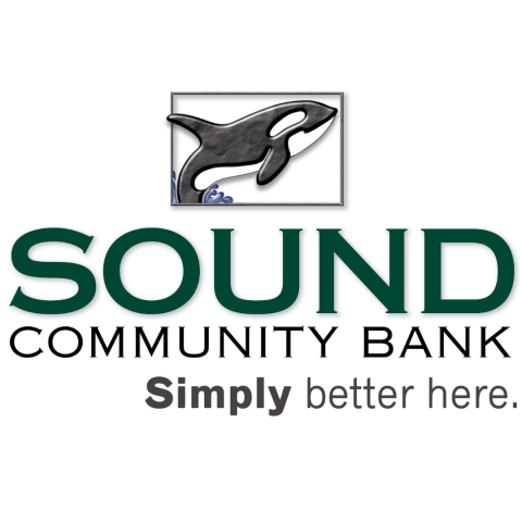 logo for sound community bank with orca