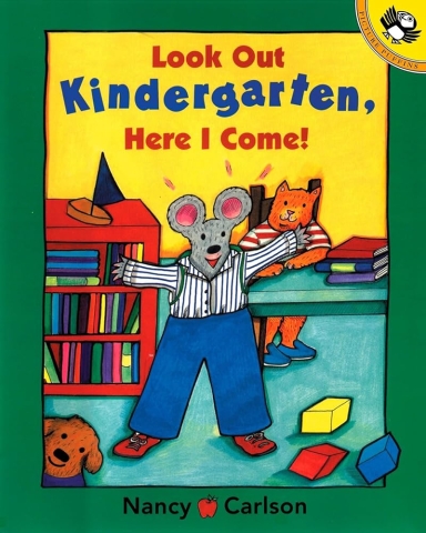 cover of book look out kindergarten here I come